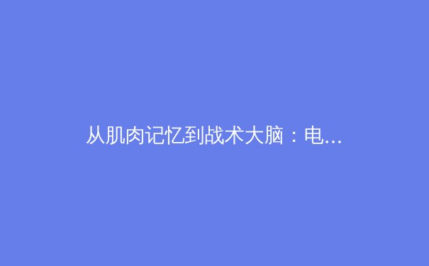 从肌肉记忆到战术大脑：电竞运动员如何重塑传统体育训练范式